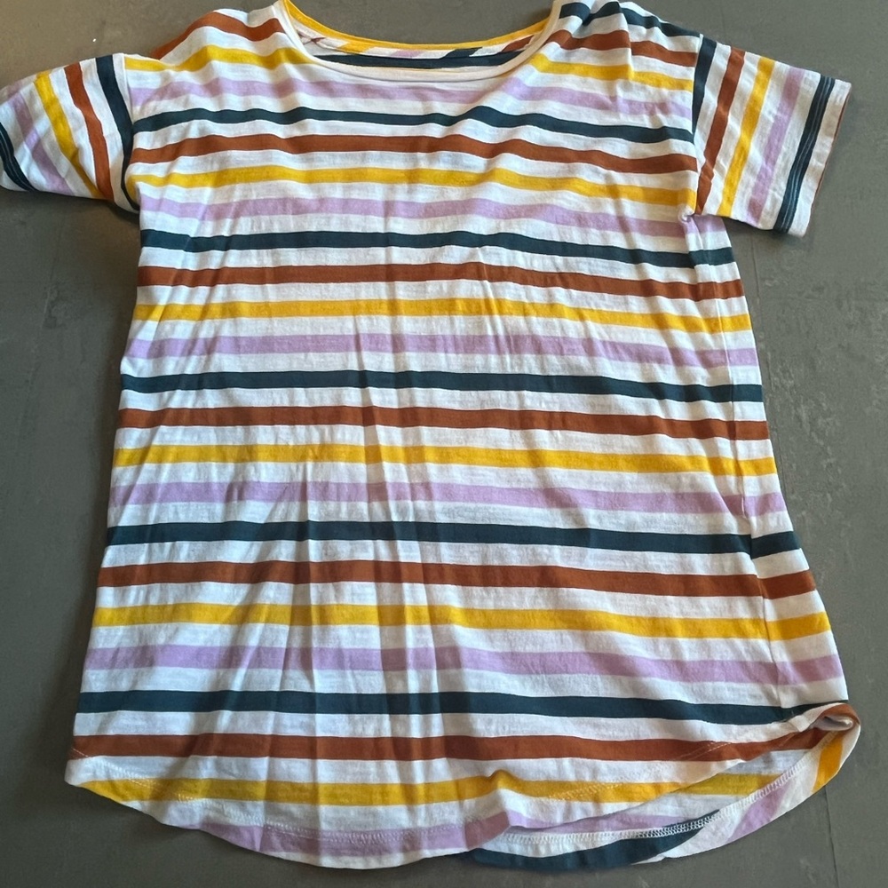 Madewell striped tshirt. Size small
